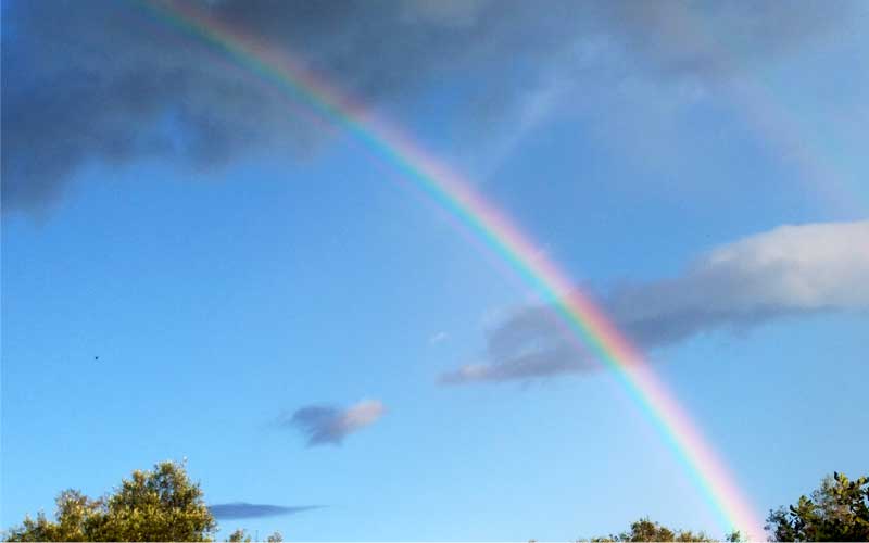 Arcobaleno: un buon auspicio per il futuro
